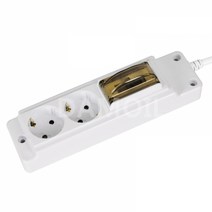 HGN-210 냉난방기용 누전차단기 4000w 고용량멀티탭 2구10m
