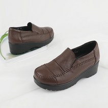 제이슈 가죽 달라달라 통굽 슬립온