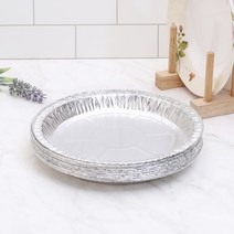 10P 캠핑 나들이 은박접시 20CM 알루미늄호일접시 피크닉접시