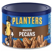 플랜터스 Planters 로스티드 피칸 리씰 캔 7.25oz 2개, 1팩
