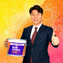 황소표 오일스테인 골드 10리터, HP-006(연두)