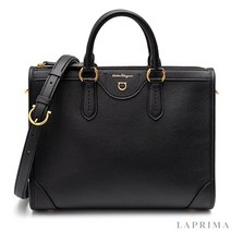 [FERRAGAMO] 페라가모 트래블 탑 핸들백 21-I378 NERO 735690