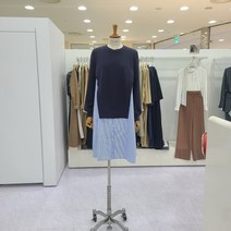 [더아이잗(여성)] [더아이잗]라운드넥 셔츠 배색 원피스 IJ9N0OP822