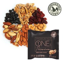 산과들에 원데이프리미엄 하루견과 50봉 설 명절 선물, 20g, 50개