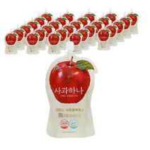 산지애 사과하나 원액주스, 3개, 120ml*30개