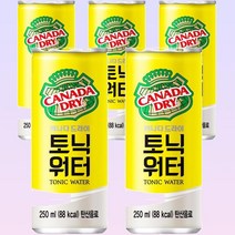 키워도 하이볼 캐나다 드라이 토닉워터 250ml 30입 250ml 혼술 업소용 회사 간식 1개 2개 3개 4개 5개 6개 7개 8개 9개 10개, 5세트