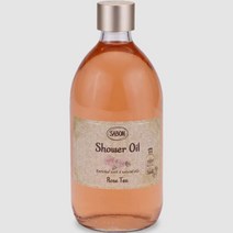 사봉 샤워 오일 로즈 티, 1개, 500ml