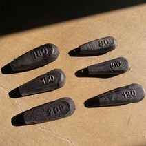 피싱템 우럭추 봉돌 쇠추 눈물추 고리추 바다 주물추 팩단위, 120호(5개)