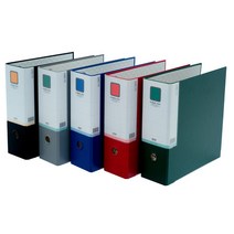 빅프로스/D338 D링바인더 3공 합지 세로형 A4 9cm, 청색