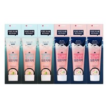 [내일도착] 히말라야핑크솔트 치약 100g 3개입 X2개, 플로럴 민트치약 6개