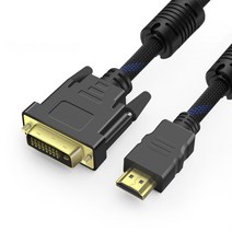 노트북케이블 HDMI 이적 DVID 젠더 24 10 어댑터 DIV HDIM 고화질 PC 외부접인 스크린 4739830999, 3메터, HDMI 이적 DVI 밴드 차폐 판