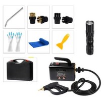 가정용 전기 스팀 청소기 휴대용 핸드헬드 자동차 주방 브러시 청소 기계, 4.black 2 - EU - 220V