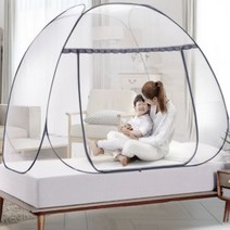 네모 착착 1초 모기장 척척 옛날 관절 모기문 폴딩 방충망 접이식 원터치 바로 야외 아기, 그레이(1인용)