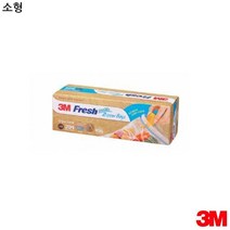 1+1 3M 후레쉬 지퍼팩 20매 소형 생활지퍼백 비닐 냉동실 푸드백 폴리팩 지퍼봉투, 소(S)