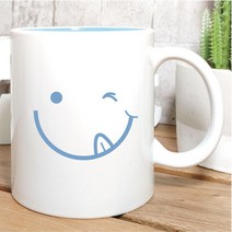 변색 칼라머그컵. 냠냠
