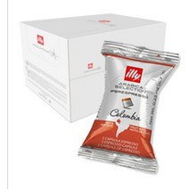 illy 일리 플로우팩 1박스 100개입 개별포장, 콜롬비아 100캡슐