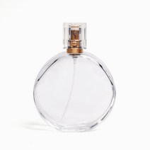 새로핸즈 클램프 타입 유리 향수공병 원형 사각 골드캡 100ml, 단품