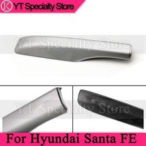 현대 산타페 2007 2010 2011 2012 24L 27L 수하물 랙 커버 루프 가드 1 개, 2.4Black Front Right