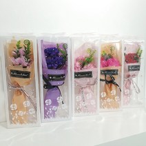 [이거찜] 향기가득 카네이션 비누꽃다발 플라워박스 꽃바구니 어버이날 스승의날, (크래프트)11 어머니 생신 축하드려요