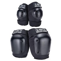 187 Killer Pads 무릎 및 엘보우 패드 콤보 팩 블랙 S / M, Large/X-Large_Black