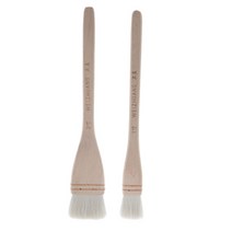 GHSHOP 수채화 아크릴 유화를위한 직업적인 예술 페인트 솔 1-2 인치, 1 인치 2 인치, 나무, 양모