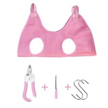 애완 동물 고양이 손질 해먹 도우미 제모 안티 스크래치 물린 고정 통기성 걸이식 용품120073, Pink 2, S(6-10KG)