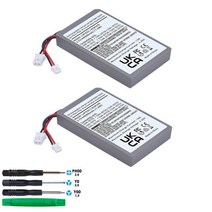 소니PS4 pro 듀얼쇼크4 컨트롤러 호환배터리, 2x Battery