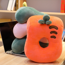 쿠션 낮잠베개 메모리폼책상베개 꿀잠베개 캐릭터 판촉 대량구매 어린이집선물 유치원선물, 당근