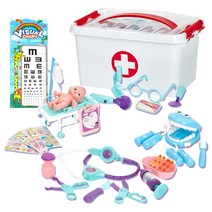 실감나는 병원놀이 진찰침대 교구세트 가정보육 응급처지 청진기 양호실