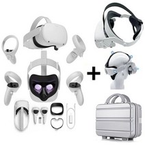 메타 오큘러스 퀘스트2 가상현실 체험 VR 기기 헤드셋 128GB   엘리트 스트랩 (정품)   가방 보관함 케이스 풀세트, 오큘러스퀘스트2 엘리트스트랩(정품) 가방