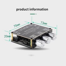 xy-e100l 블루투스 5.1 50wx2 + 100w 앰프 보드 2.1 채널 서브우퍼 모듈 앱 제어 오디오 스테레오 무선 하이파이 변조기, 증폭기 보드