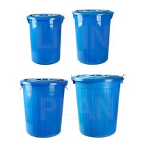 플라스틱바케스 물통 대형 음식물 휴지통 만능용기 75L, 만능용기75L, 1개