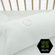 [아이차유] 국내제작 듀라론 베개 냉랑이 쿨 냉감패드 냉감원단 여름베개 냉감베개 (30 x 70), 냉랑_냉감베개_지퍼형 (30 x 70) 향균방울솜