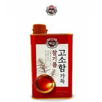 백설 CJ 참진한 참기름 400ml 식용요리유, 3개