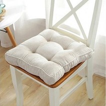 푹신한 방석 두꺼운 의자 쿠션 10cm