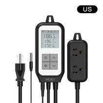 WiFi 디지털 온도 서모 스탯 콘센트 플러그 가열 냉각 모드 Carboy Aquarium Home Brewing Tuya 스마트 라이프 App 제어, China, US Plug