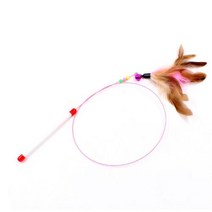 고양이장난감 인터랙티브 고양이 장난감 재미있는 시뮬레이션 새 깃털 벨 스, Feather