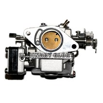 선외기 도하츠 니산 9.9 15 18HP 2스트로크 모터용 기화기 3G2-03100-1 3G2-03100-2, 01 Silver