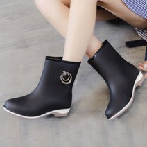 슈즈클래스 여성 장화 레인부츠 3 (성인 여름 예쁜 비 미끄럼방지 방수)