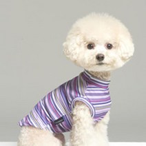 푸들 장모견 통풍 시원한 강아지 여름 봄 옷 중대형견옷, SM