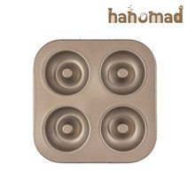 hanomad 에어프라이어 오리지날 도너츠틀 팬 4구 [미니오븐 에프팬 입문자]