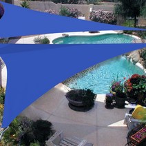 21세기트랜드 릴렉스 라이프 타프, 라인B PU방수(청블루)-삼각 5X5X5M, 1개