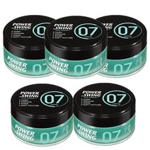 미쟝센 (p) 파워 스윙 포마드 왁스7 80g, 5개