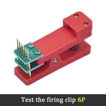 2.54mm 테스트 랙 PCB 클립 프로브 다운로드 프로그램 스프링 핀 SOP16 분리형 칩 기록 고정 장치, 04 6P, 04 6P