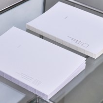 [데스크프로젝트] 레코드 연습장 양장 일기장 사철 일기 업무 수첩 화이트 예쁜 심플 깔끔한 노트, 줄 노트