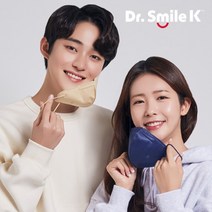 닥터스마일케이 원데이 칼라 스타일 마스크 50매 1박스, 중형, 베이지