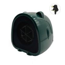 500W Mini Electric Room Heater Warm Air Blower for Winter Indoor Desk, 03 UK, 03 Green