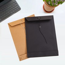 종이 단추 봉투 5장 A4 하도메 브로슈어 카탈로그 계약서 견적서 예쁜 부동산 발주서 줄로 묶는 파일 등기우편 비둘기눈 크래프트 선물 사진 각대 안전 친환경 엽서 서류 중요(5장), 세로황 5P