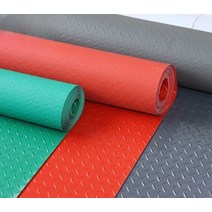공장 작업현장 미끄럼 방지 매트 안전 매트 바닥 카펫, 0.9x15M 회색