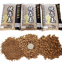 세경팜 적옥토14L 대용량 초경질 난초 분재 야생화 어항 분갈이흙, 적옥토14L(세립)